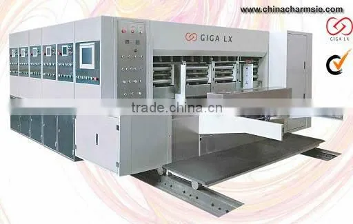 GIGA LX Full Servo Control Vacuum Suction Automatic Flexo Carton Box Printing Machine Prices
