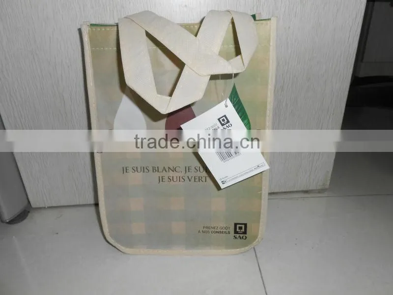 four bottles of wine bottle bag