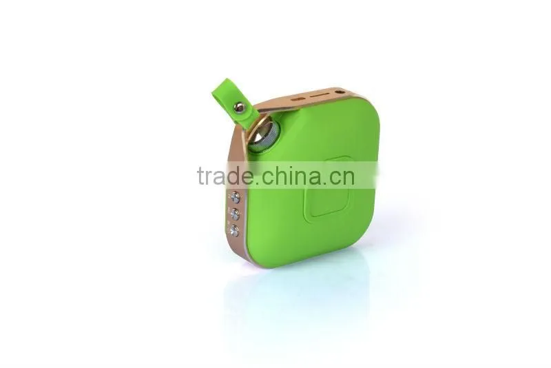 2016 Factory Wholesales Wireless Portable Music Mini Speaker Bluetooth With Fm Radio