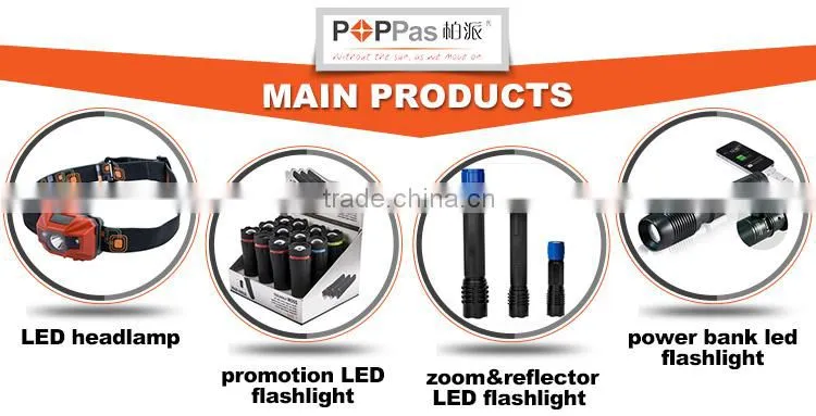 POPPAS 3AAA batteries superbright LED tent lamp