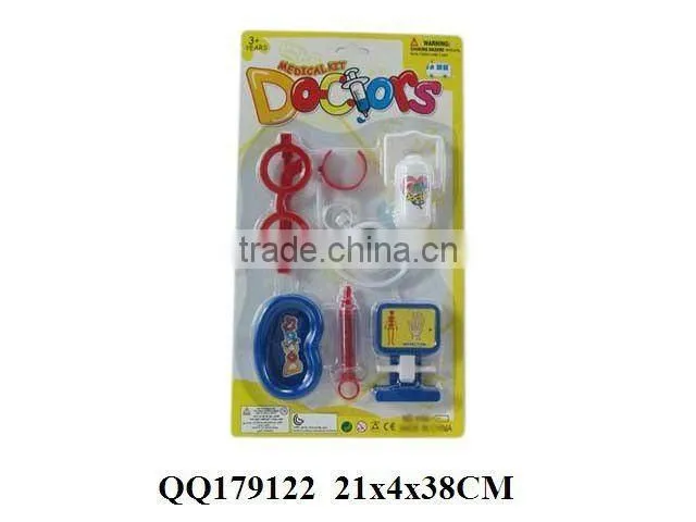 Plastic funny medical play set