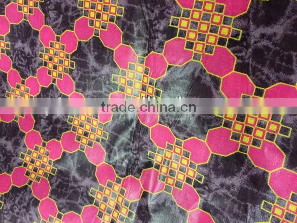 T/C 65/35 wax printed fabric 32*32 68*68 57/58''