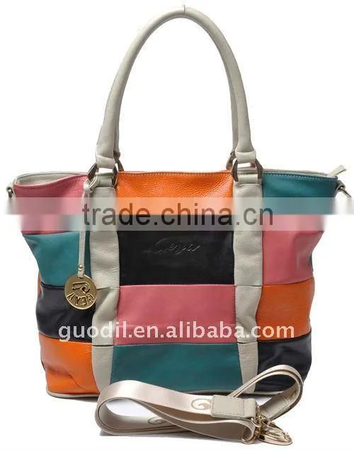 2012 brand leather bag in cheap price and good selling