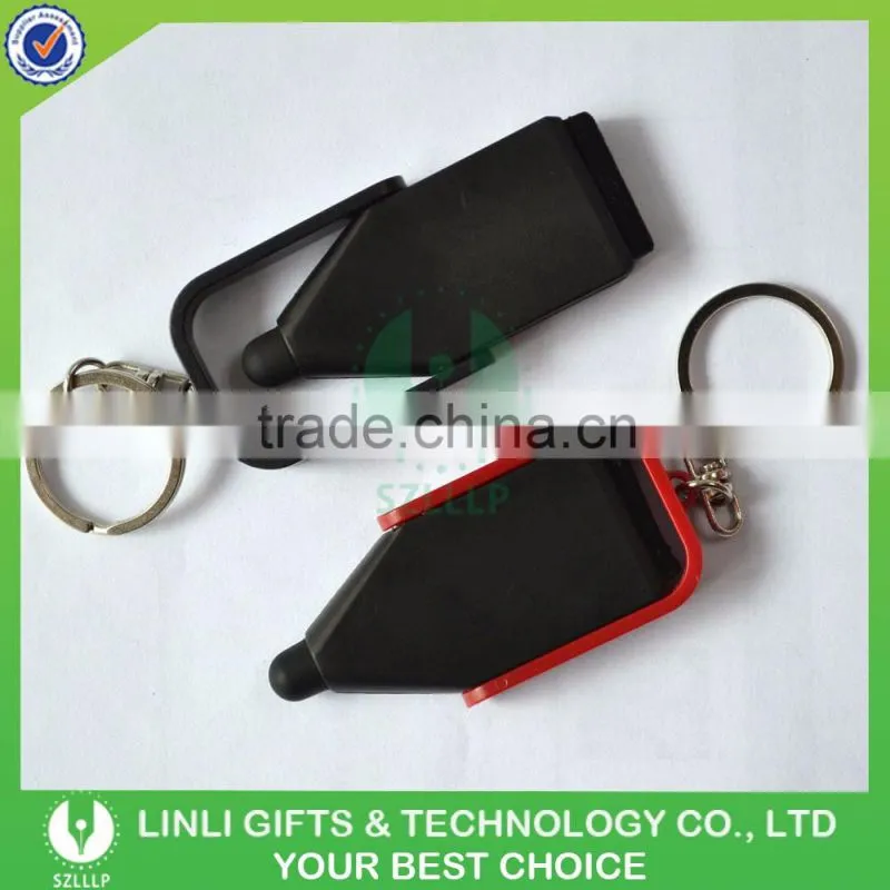 Screen Cleaner Plastic Touch Screen Touch Pen With Key Chain