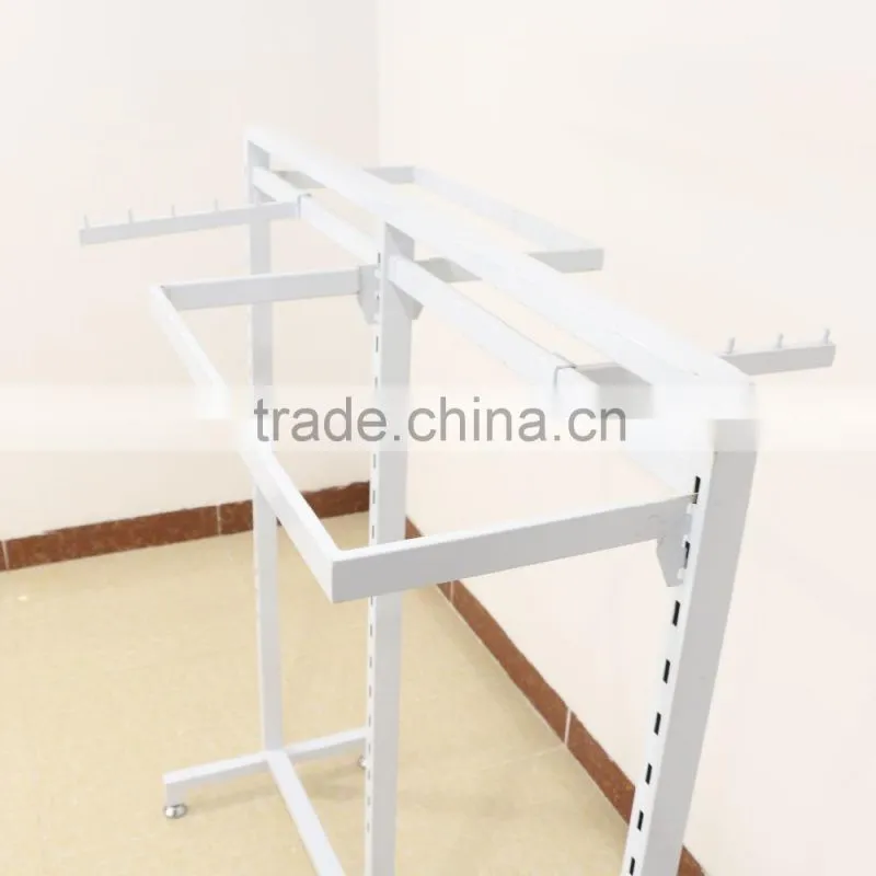 Factory price custom metal cloth display rack