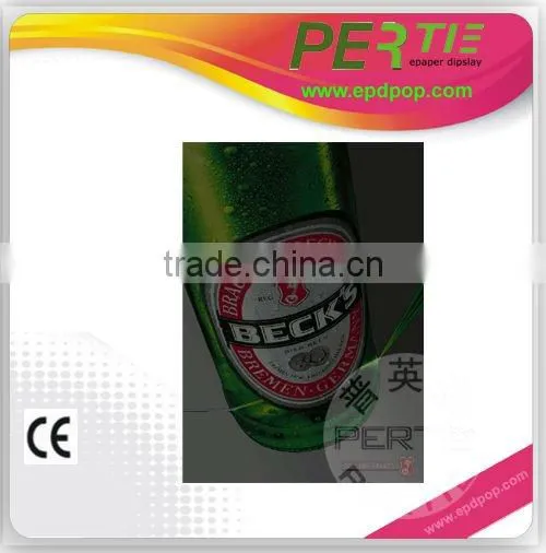 stainless steel poster frame epaper display Flashing billboards epd display advertising pole signs