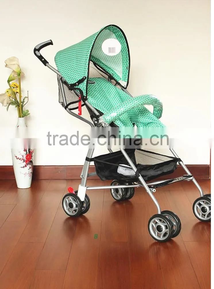 European standard style Deluxe Baby Stroller /baby jogger stroller /folded Aluminum tube stroller