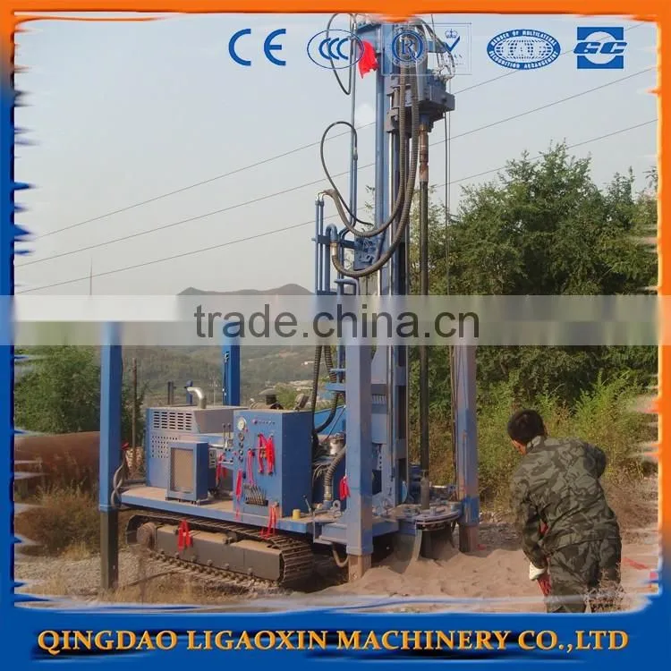 Excellent price water well drilling machine with depth 300 m.