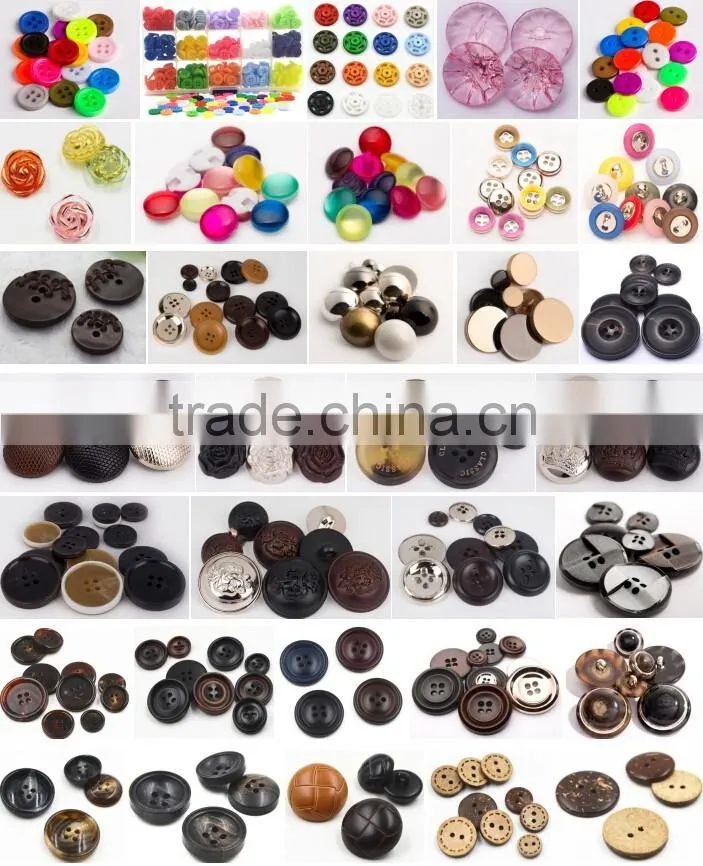 Round metal button, High-end Metal Buttons, men's Big Coats button