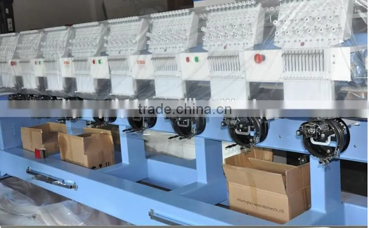 different head machine embroidering machine 4 heads needles embroidering machine