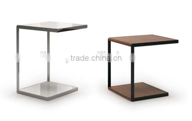European Modern solid wood small side table (T-81)