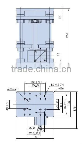 Motorized Lab Jack, Travel 100mm