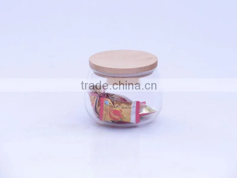 DongGuan Wood Lid Glass Bottle