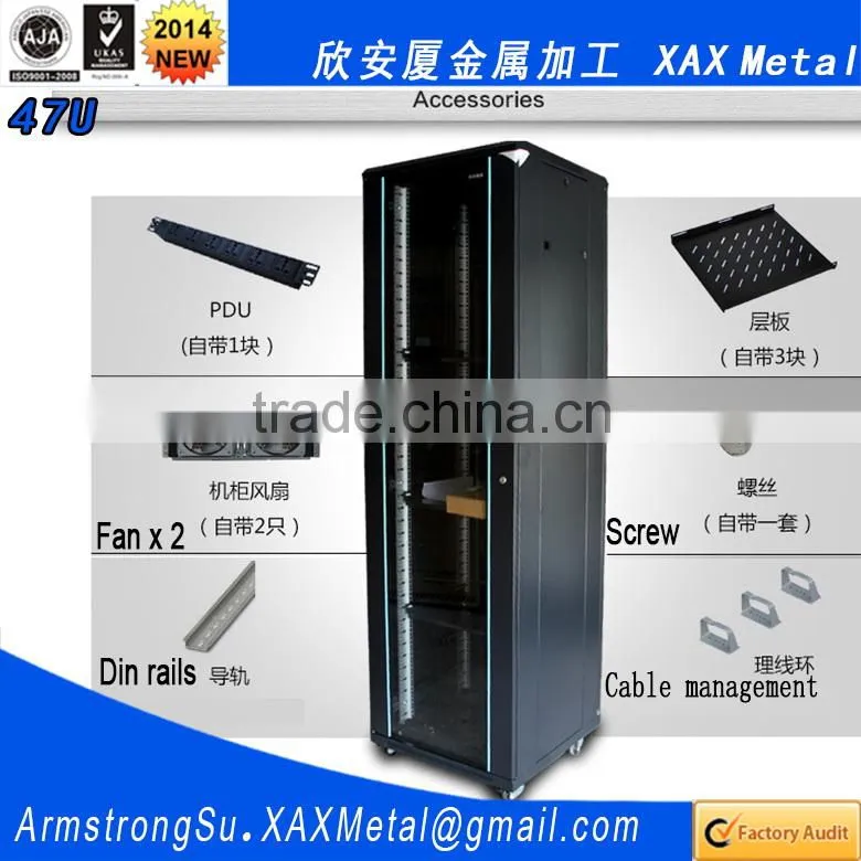 XAX4746 47U Rittal IBM Dell Cisco HP qualitycomputer pc enclosure chassis case shell casing Rack mount Rackmount Server Cabinet