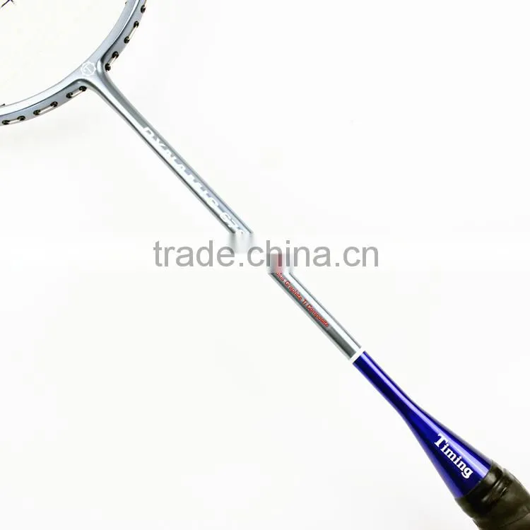 All carbon badminton racquets pair