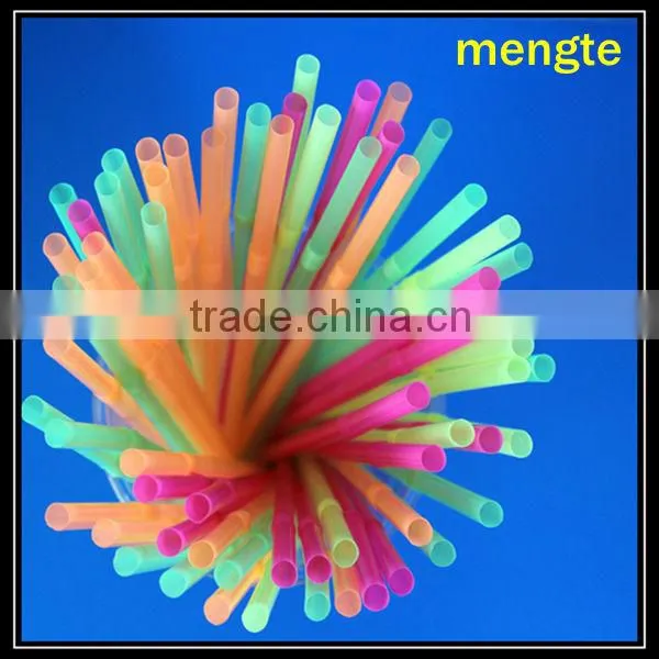 Zhejiang Mengte High Quality Neon cocktail drinking straw