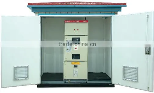 electric power distribution substation mini power plant