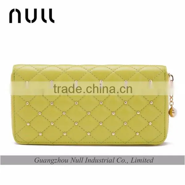 2016 fashion trend zippered bride phone women leather wallet