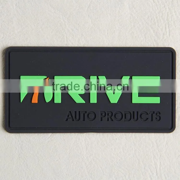 Eco-friendly printing tpu rubber label for fashion hats