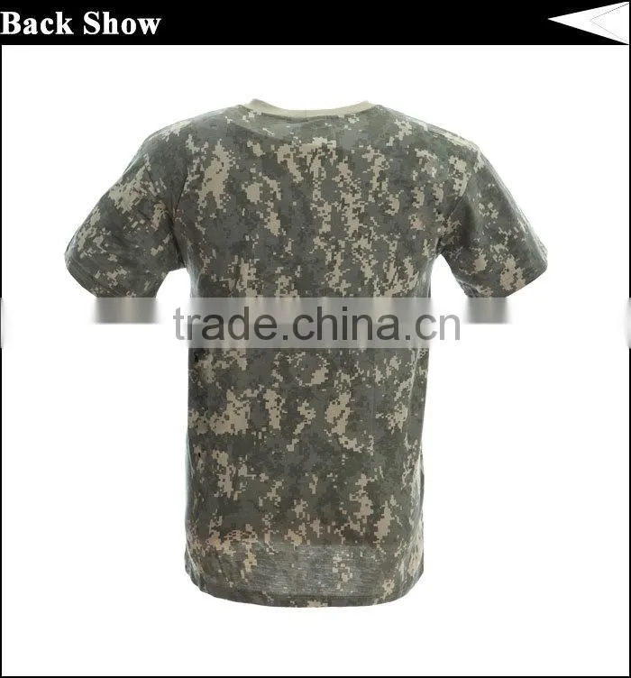 army military camouflage t shirt for men