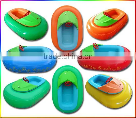 orange ring bumper boat for pool,inflatable kids water bumper boats for sale