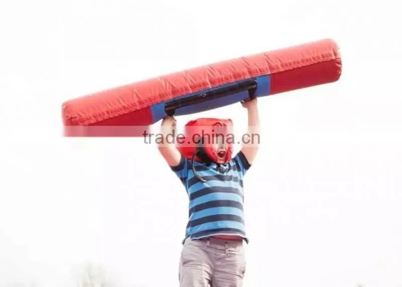 cheap commercial used inflatable gladiator interactive inflatable adults sport game for sale
