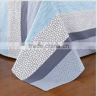 2015 china 100% cotton new design bedding bed sheet set flat sheet