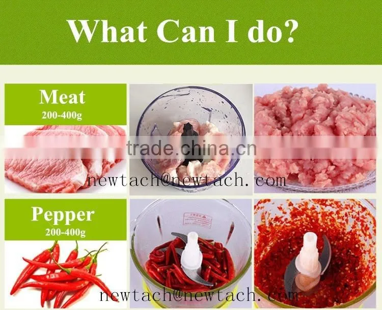 2016 New Product Food Processor/ Manual Food Chopper With CB/GS/CE/ROHS
