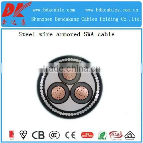 Directly XLPE Insulated pvc power cable Manufactor