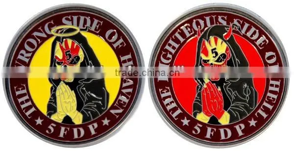 High quality brass challenge coin