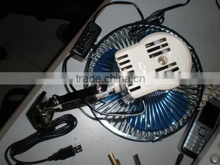 Factory selling of 12v 8 inch oscillating car fan(ce/rohs)