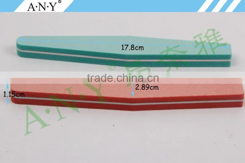 Professional Nail Art Polishing Cheap Sponge Wholesale Nail Files Emery Sand 100/180