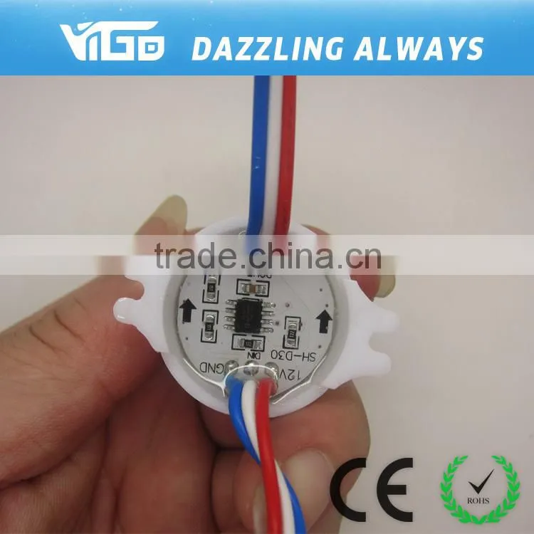 outdoor display led park light with big led pixel