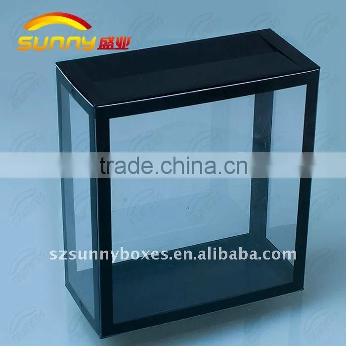 2014 clear plastic lockable storage box
