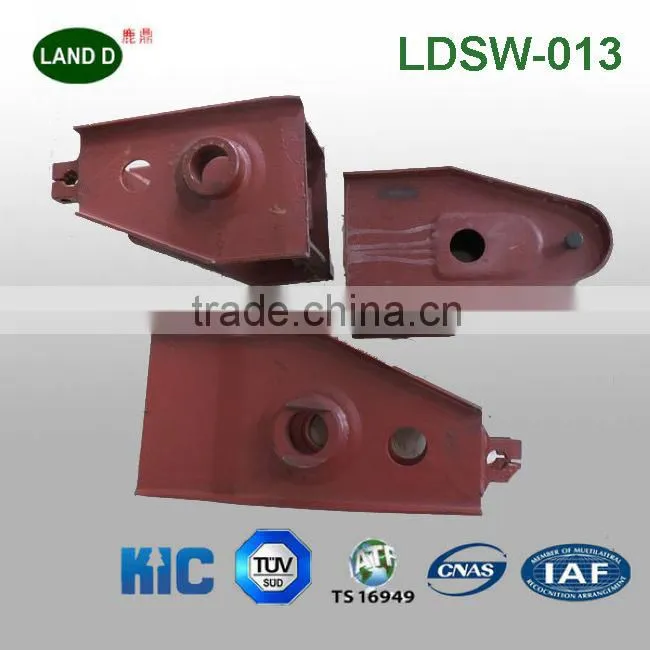 Volvo Man truck spare parts trailer axle suspension trailer leaf spring bracket