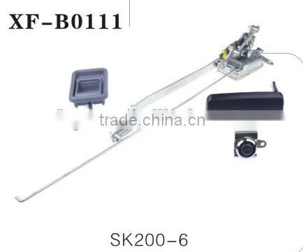 excavator cab door lock for SK200-6