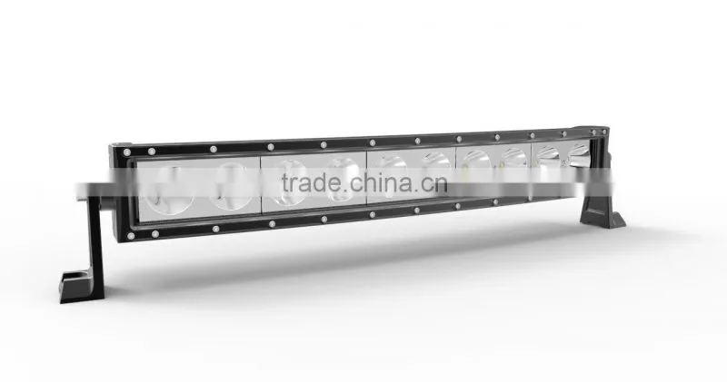 21.5 inch 100W 4x4 Led Car Light, Curved single row Led Light bar Off road with CE, RoHs, IP67, auto led light arch bent