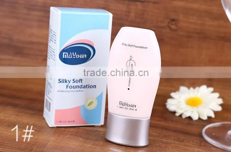 Face Use and Foundation Type skin whitening liquid foundation alibaba beauty products
