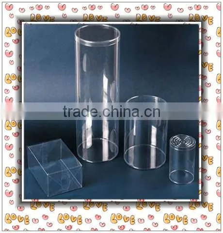 Factory price for clear printing glass wine plastic box