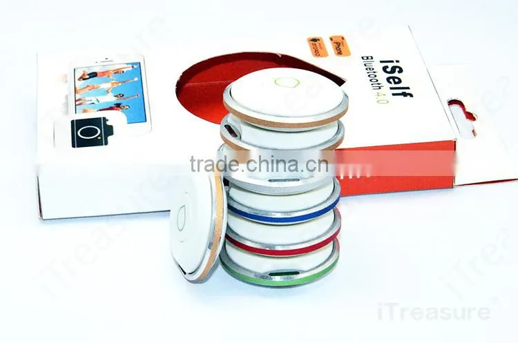 Mini personal gps chip tracker with remote shutter for ios and android