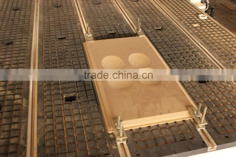 4 axis automatic tool change (ATC ) cnc router multispindle 9kw HSD spindle cnc router machine