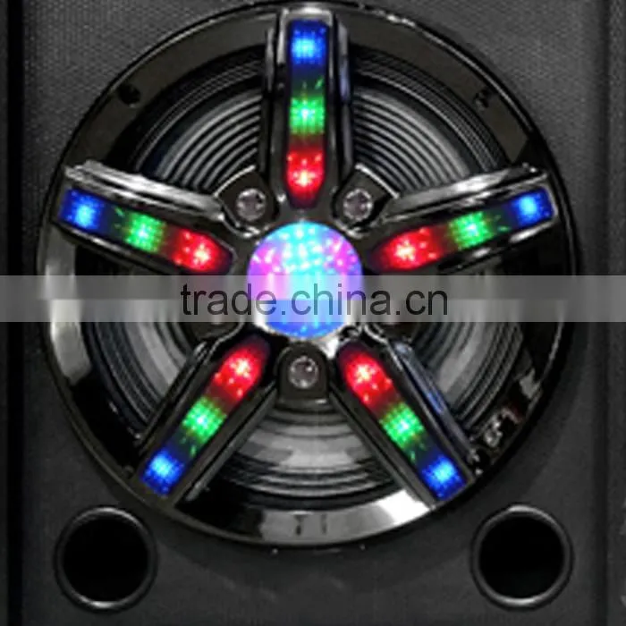 Standrad 2.0 stereo surround hi-fi bluetooth speaker led light