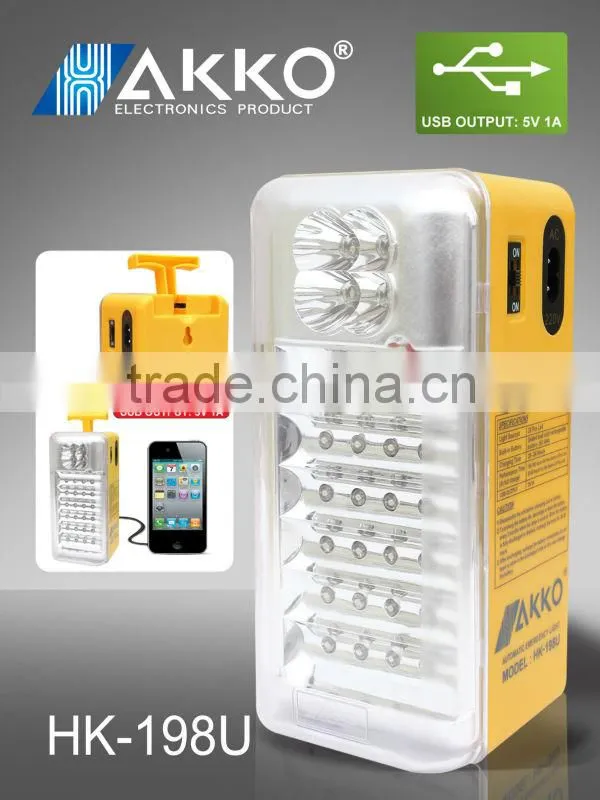 AKKO newest automatical rechargeable 28pcs LED Emergency Light