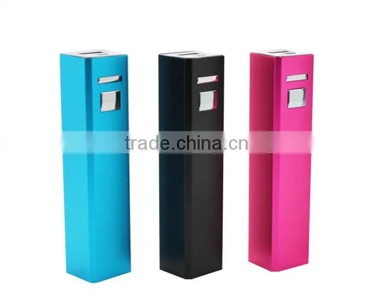 Hot selling Power bank 2600 mAh USB Power Bank Portable External Battery Charger for iphone 6 Samsung galaxy battery charger