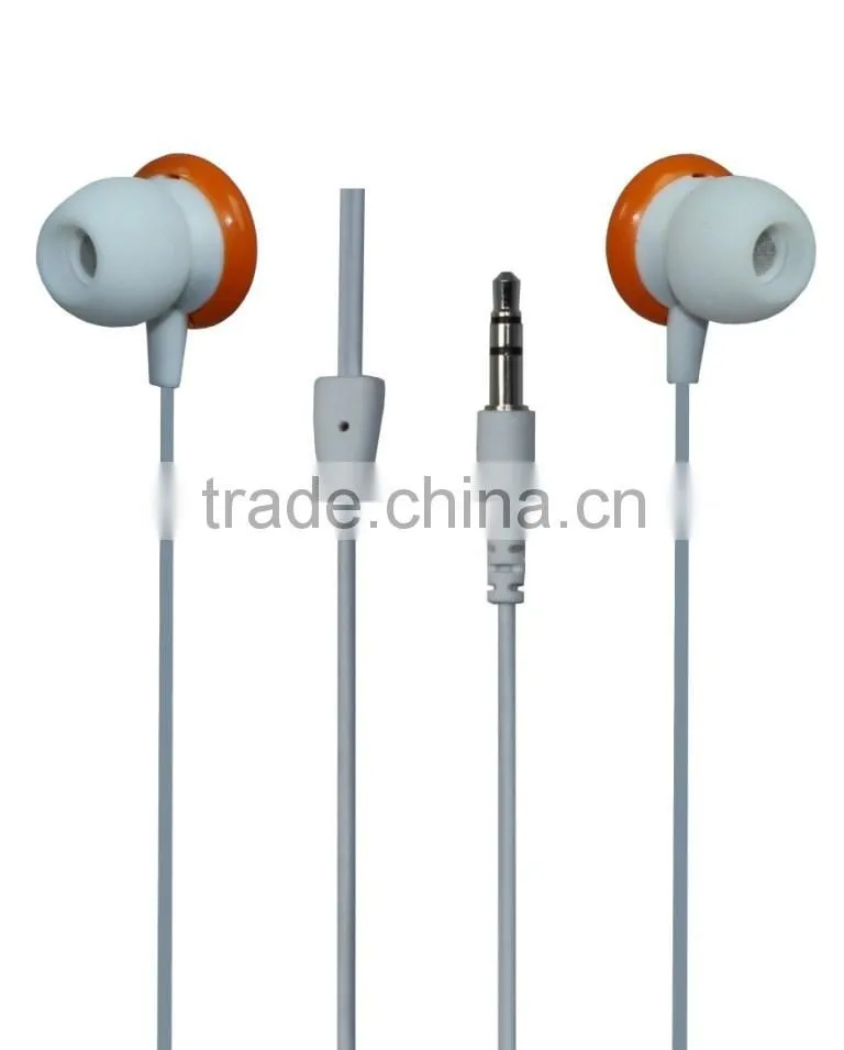 free sample wired earphones mini ear earbuds stereo long cable