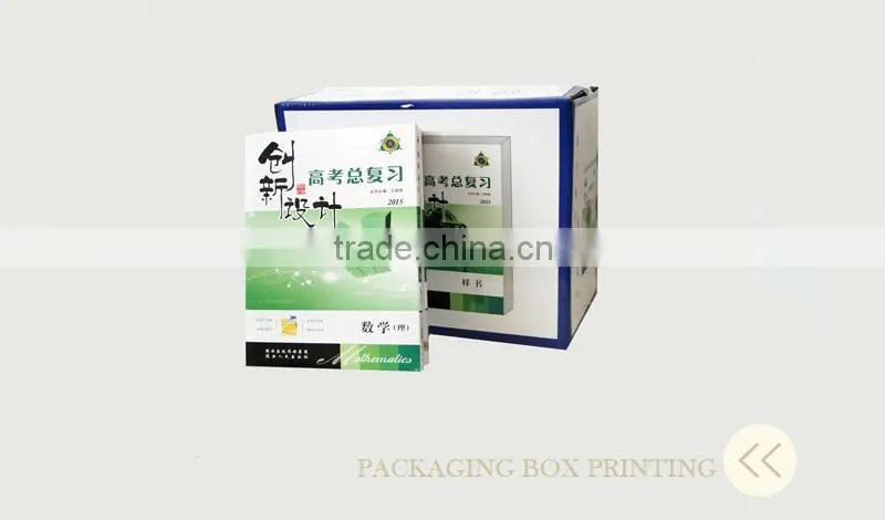 Cosmetic Packaging Printing for Exercises Book