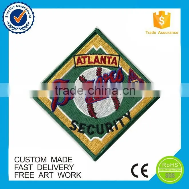 Cheap price wholesale college embroidered patches