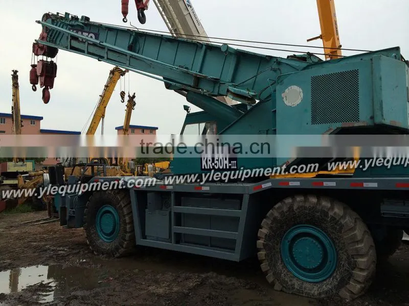 TADANO TR500EX 50 ton used rough terrain wheel crane