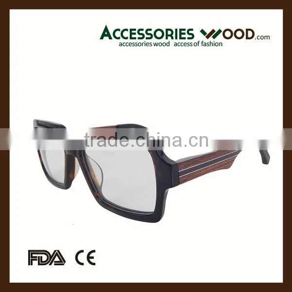 2016 Hot Sale Wood Optical Glasses with Polarized lenses Fashion Style for Man&Women