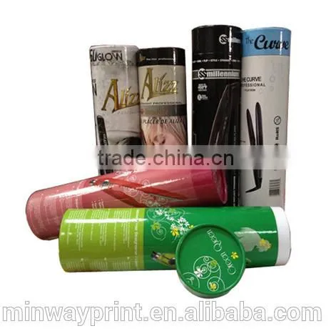 Different style of fancy paper tube